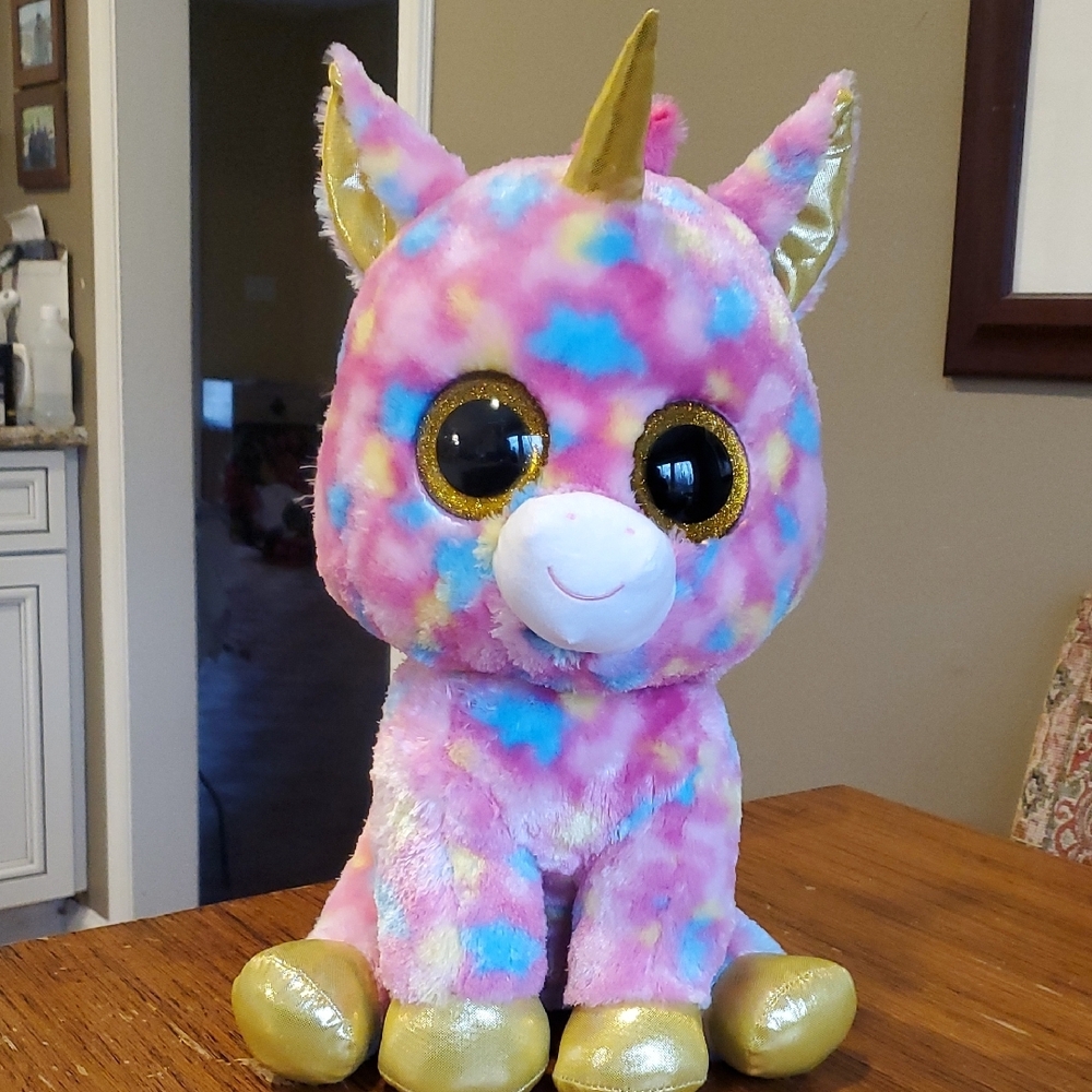 Beanie Boo Unicorn Plush Toy